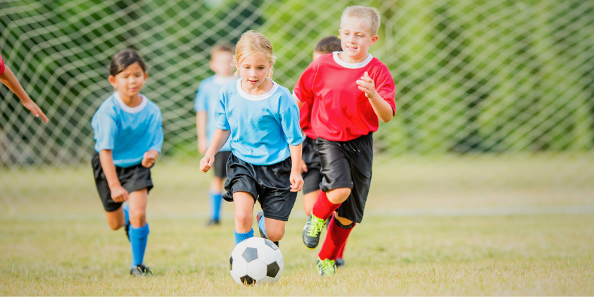 Youth soccer game