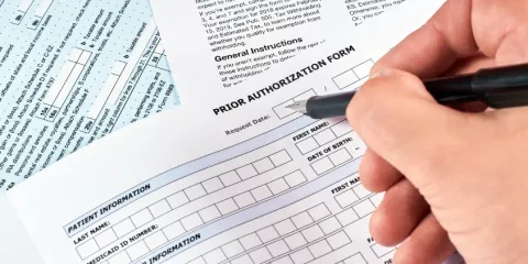 Prior authorization form